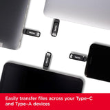 SanDisk Ultra Dual Drive Go - Unidad flash USB tipo C de 32 GB, col...