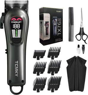 TCMKY Cortapelos para hombres, recortadora de pelo profesional para...