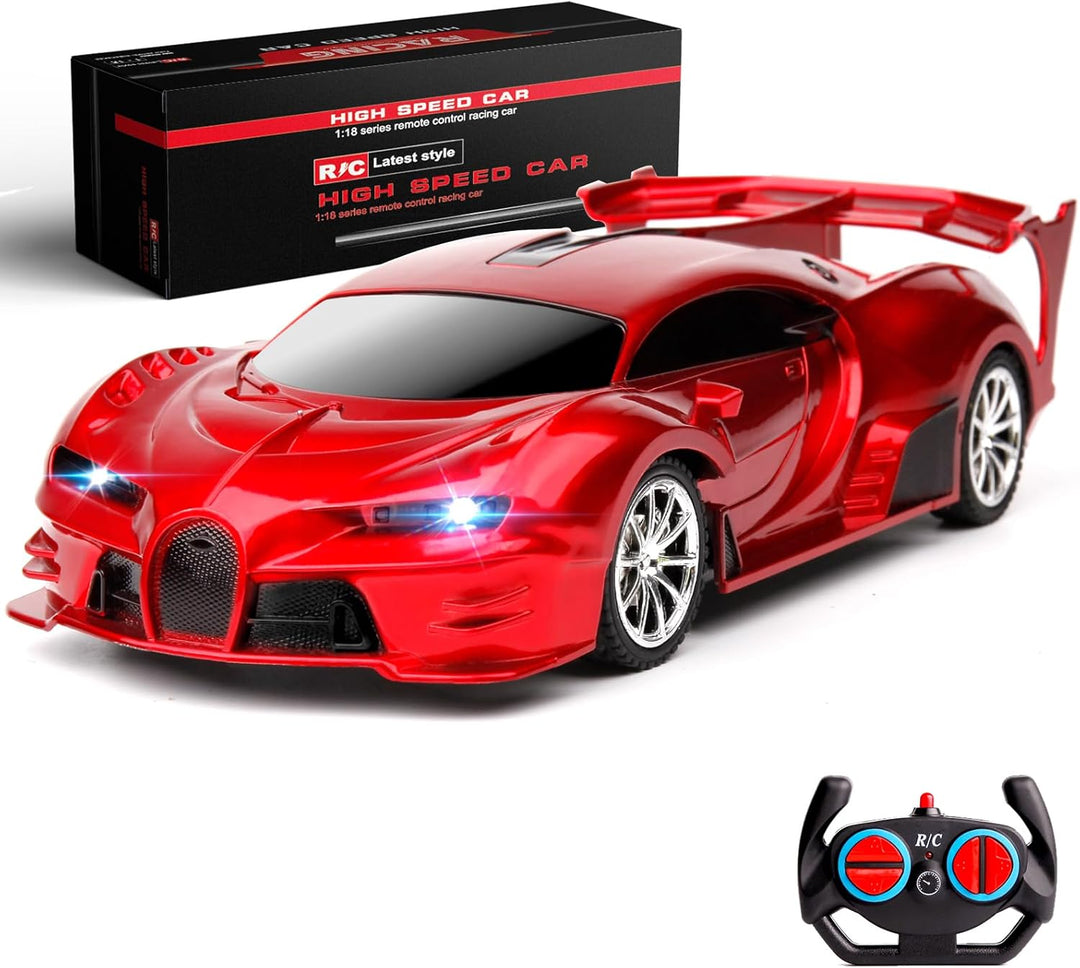 KULARIWORLD Coche de control remoto recargable de alta velocidad 1\...