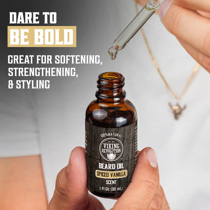 Viking Revolution - Kit definitivo para barba de vainilla especiada...