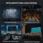 Phenyx Pro UHF Sistema de Micrófono Inalámbrico Inteligente