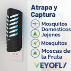 VEYOFLY Trampas para moscas de frutas para interiores enchufables UV