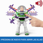 Mattel Disney y Pixar Toy Story 5 Modo de vuelo Hi-TechBuzz Lightyear