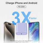 iPhone 18 17 16 15 Cargador Carga Rápida 3Pack Cargador USB C Type C