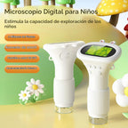 Microscopio para niños - Lupa portátil de mano para niñas | Mini microscopio digital para niños juguetes educativos de ciencia | Edad 3, 4, 5, 6, 7, 8, 9, 10, 11 años, regalos de cumpleaños de