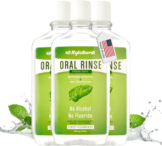 Xyloburst Enjuague bucal natural de enjuague bucal con xilitol, enj...