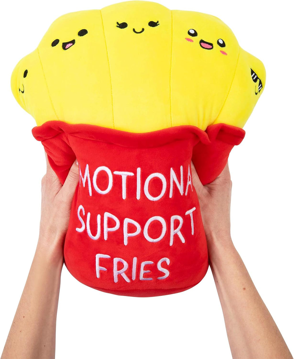 Apoyo emocional Mochi Fries de Relatable, peluches de peluche, almohada corporal suave, bonita decoración de habitación, gran idea de regalo para seres queridos de todas las edades