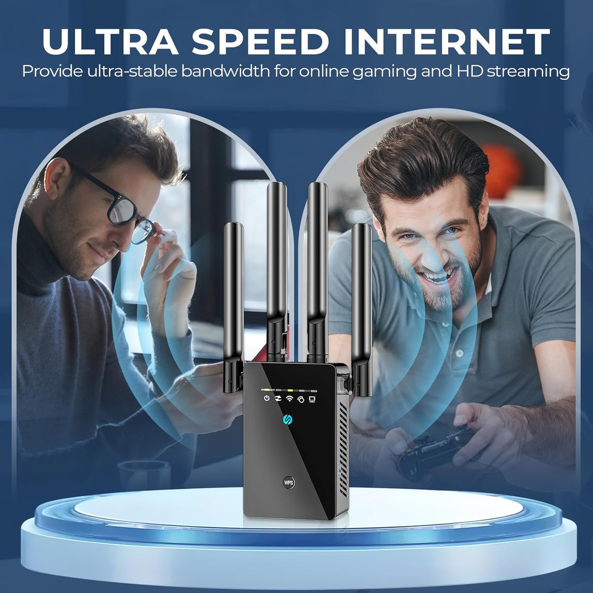 Amplificador de señal WiFi 2026 para el hogar extensor de
