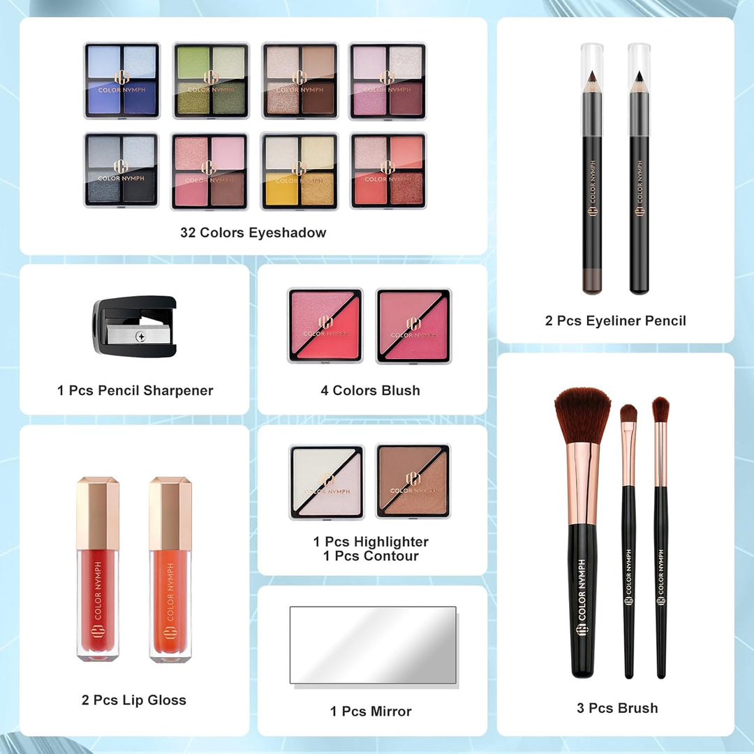Color Nymph Kit de maquillaje para niñas adolescentes \u2013 Juego...