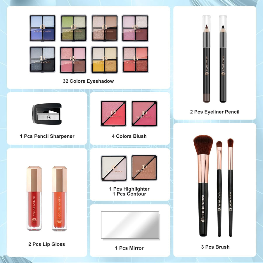 Color Nymph Kit de maquillaje para niñas adolescentes \u2013 Juego...