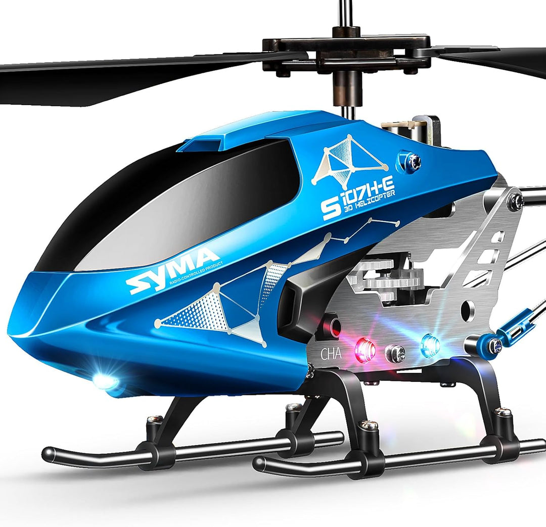 Helicóptero de control remoto SYMA, S107H-E helicóptero RC con desp...
