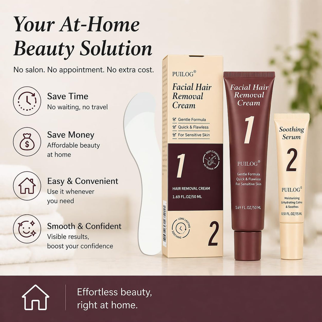 Kit de depilación facial suave para mujeres \u2013 Removedor de vel...