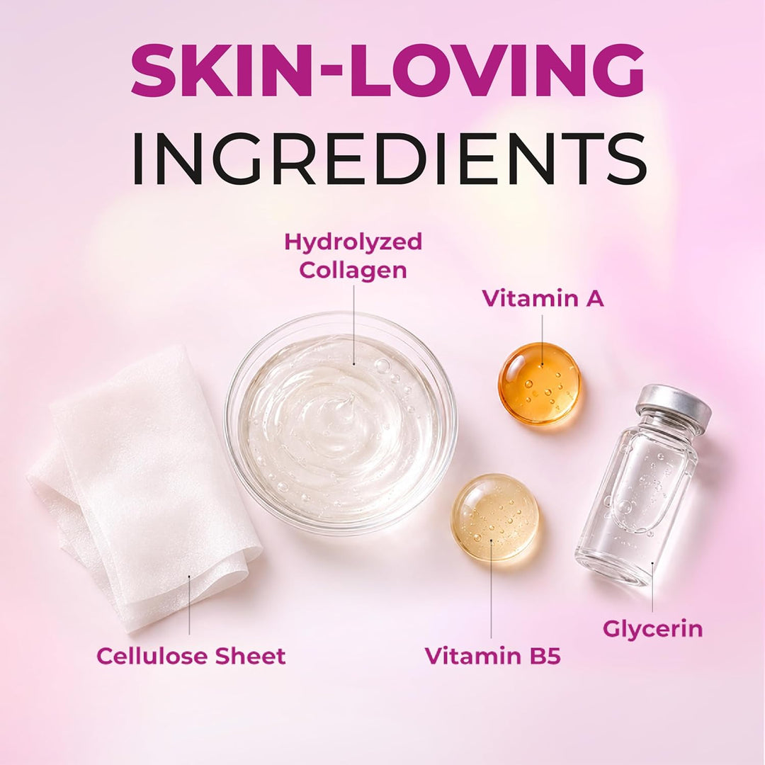 LIVAURA Retinol - Máscara de hoja antienvejecimiento \u2013 Mascari...