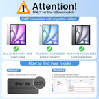 MoKo Funda para iPad Air de 13 pulgadas M4/M3/M2 2026/2025/2024 con