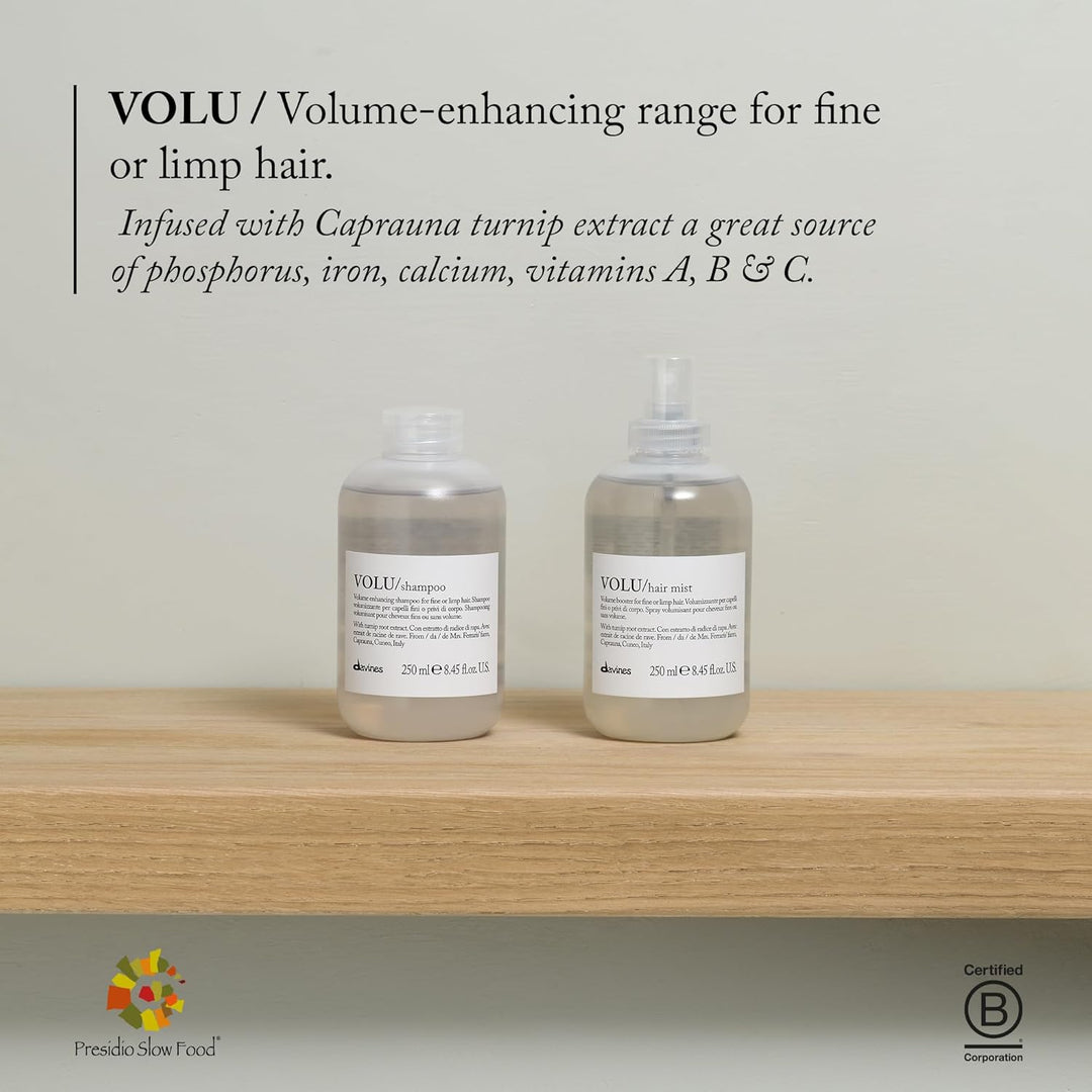 Davines VOLU Mist, spray de elevación de raíces sin enjuague para m...