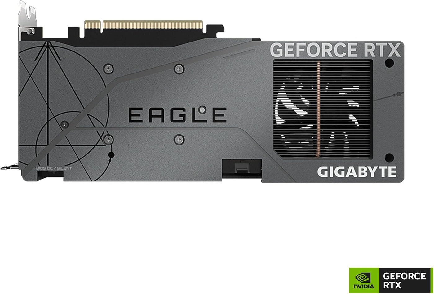 GIGABYTE - Tarjeta gráfica GeForce RTX 4060 Eagle OC 8G, 3 ventilad...
