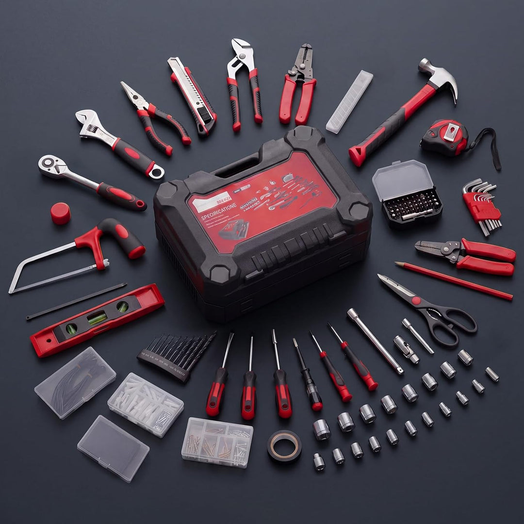 OLIXIS Kit de herramientas de reparación del hogar de 330 piezas co...