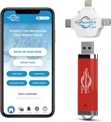 ThePhotoStick® Omni - Funda protectora de 512 GB + - Copia de segur...