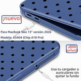 DONGKE Funda rígida protectora para MacBook Neo de 13 pulgadas 2026...