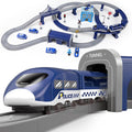 Juego de tren para niños, 92 piezas de juguetes de tren para niños