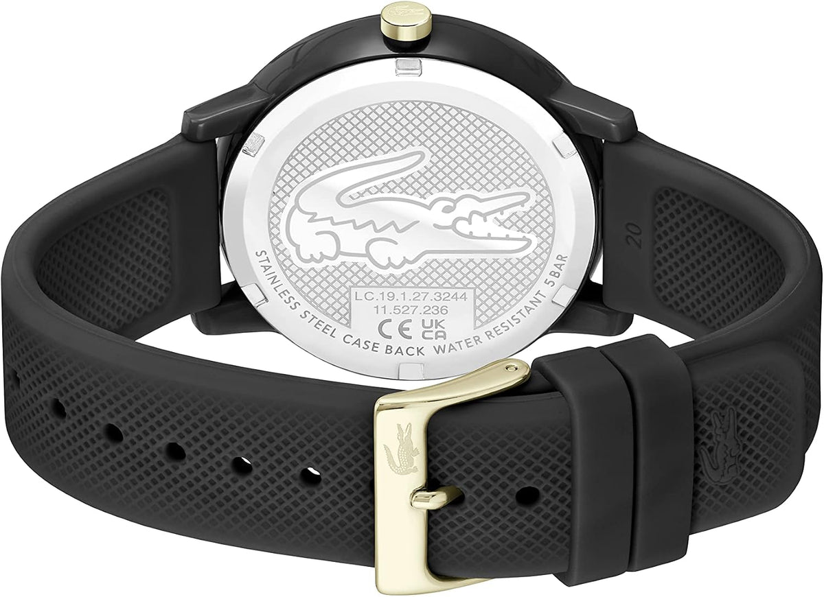Lacoste Reloj de silicona crono 12.12 para hombre
