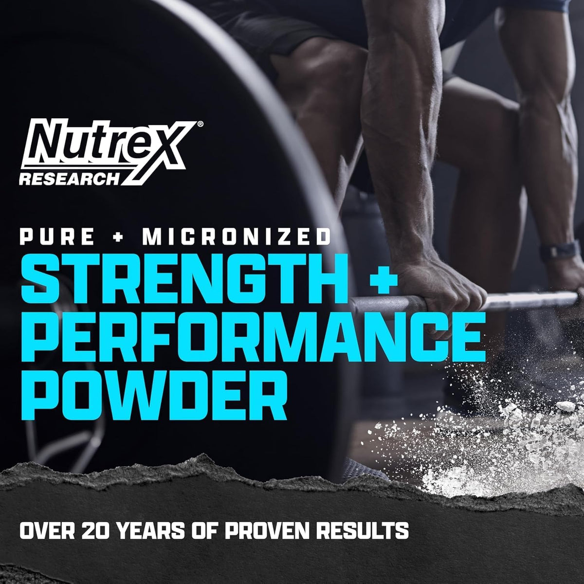 Nutrex Research Polvo de monohidrato de creatina ultra pura sin sab...