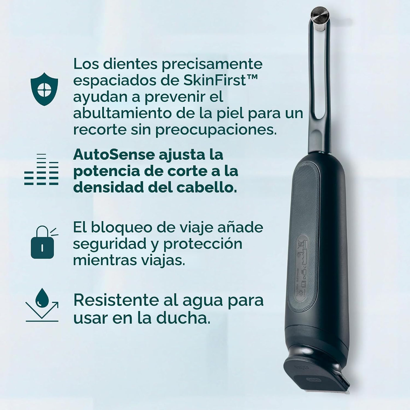 Gillette i7 Intimate - Recortadora de vello púbico premium para hom...