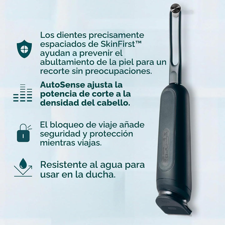 Gillette i7 Intimate - Recortadora de vello púbico premium para hom...