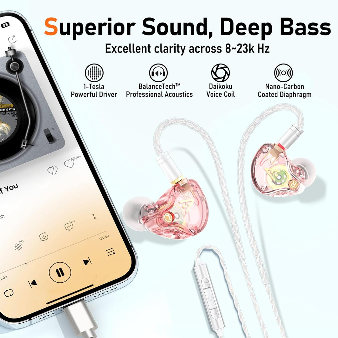 Vibes 202MC USB-C - Auriculares intraurales USBC HiFi para iPhone 1...