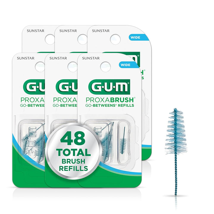GUM Proxabrush Go-Betweens Recambios - Ancho - Compatible con mango...