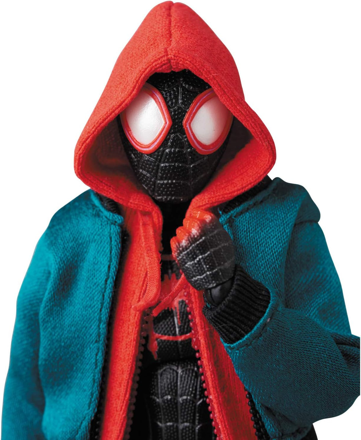 MEDICOM TOY MAFEX No.236 Spider-Man (Miles Morales) Renovación Ver. Altura aprox. 5.1 pulgadas (5.118 in), figura de acción pintada