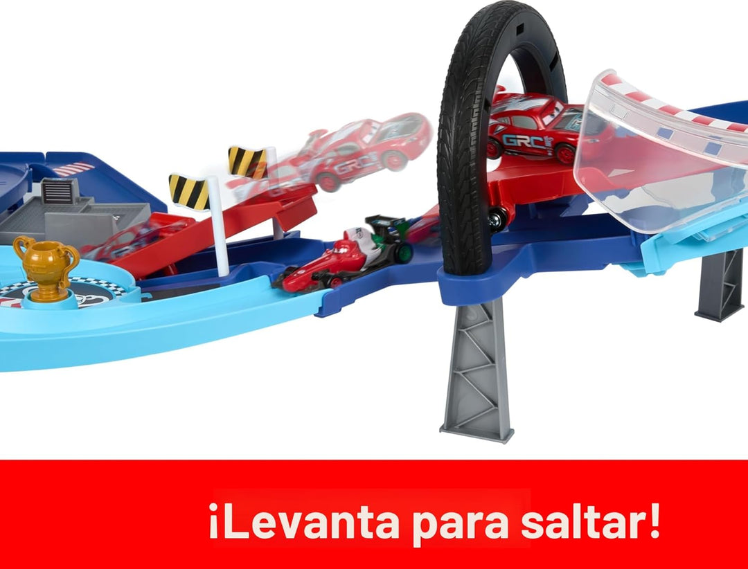 Mattel Disney y Pixar Cars Set de Juego con 2 Vehículos de Juguete,...