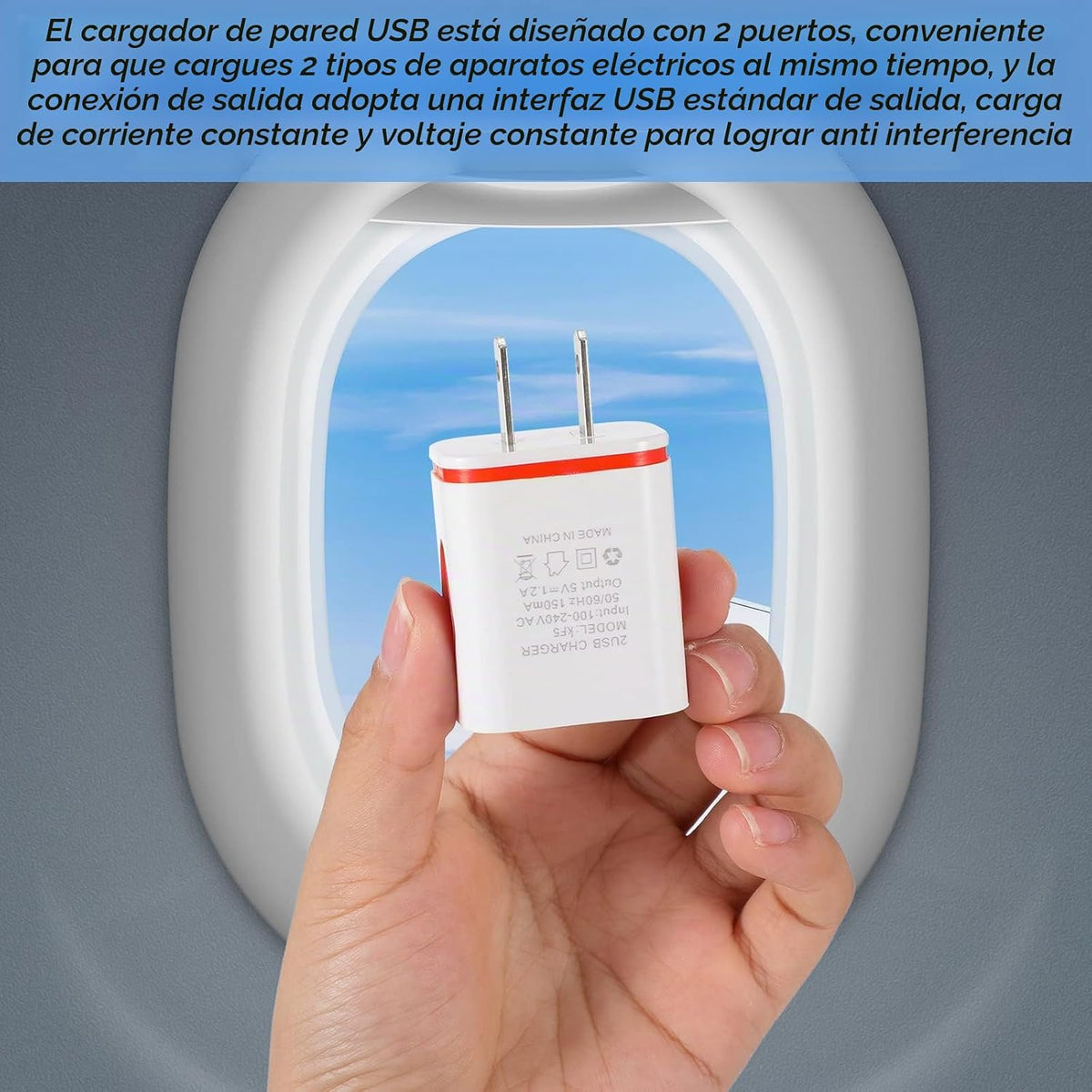 Xuhal 12 piezas USB bloque de cargador de pared USB a granel cubo de