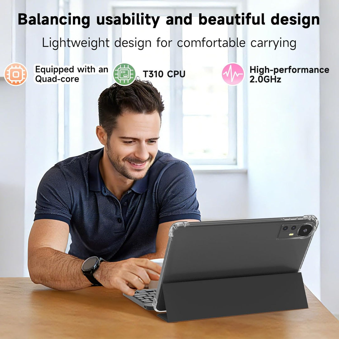 ICONLINK Tableta Android 15 de 10 pulgadas con estuche 4+16GB RAM+1...