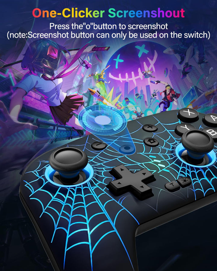 Switch Controller Compatible with Switch\/Switch Lite\/OLED\/PC, Pr...
