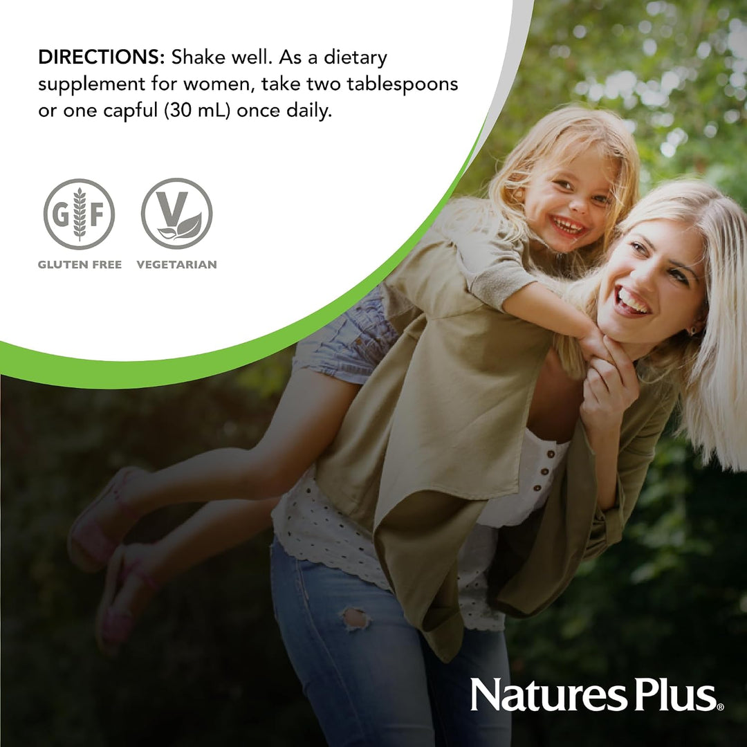 Natures Plus Source of Life Women Multivitaminas líquidas, 30 onzas...