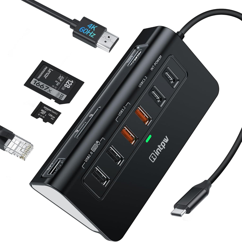 intpw, P9R, hub USB 2.0