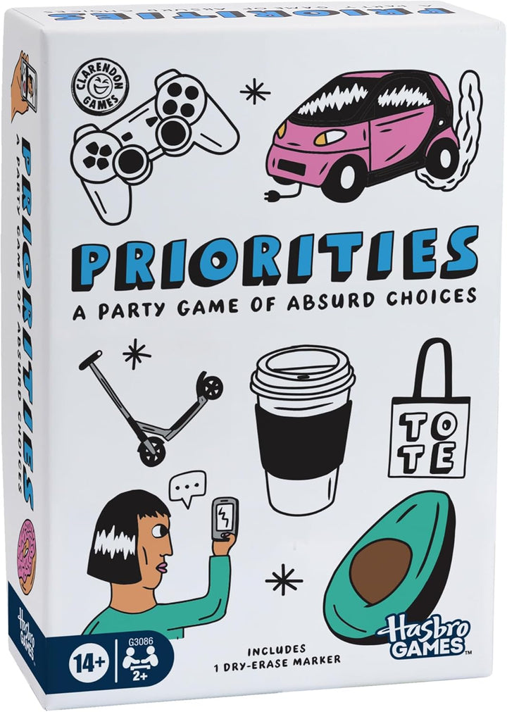 Juego de prioridades Un juego de fiesta de opciones