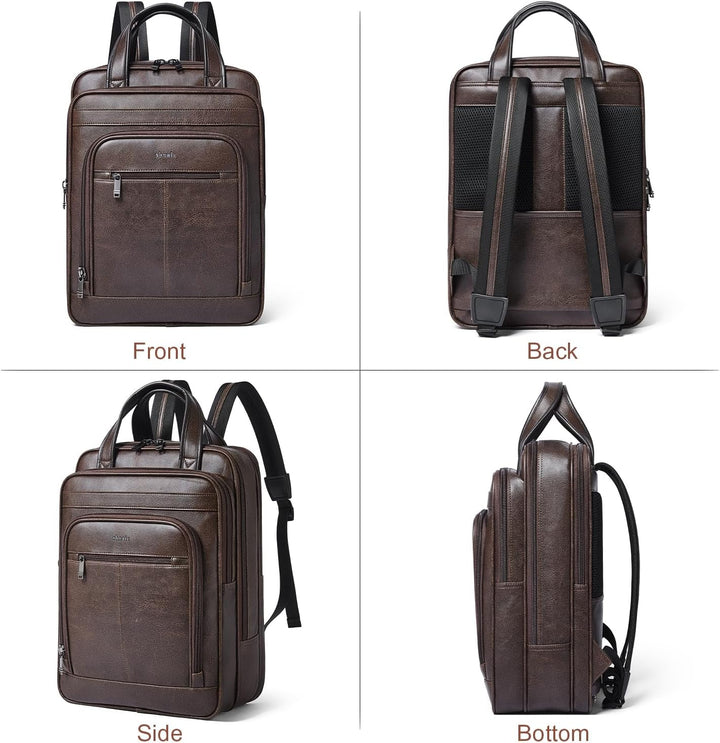 Shrrie Mochila para laptop de 15.6 pulgadas, maletín de trabajo de...