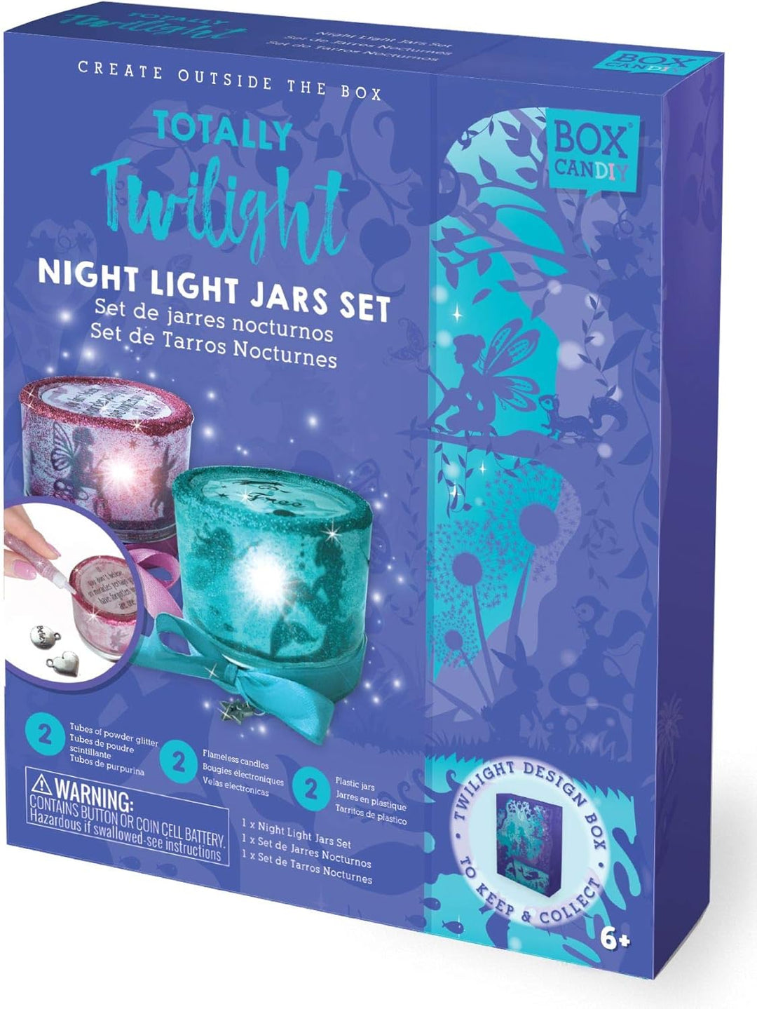 Box Candiy Juego de luces nocturnas inspiradoras de hadas