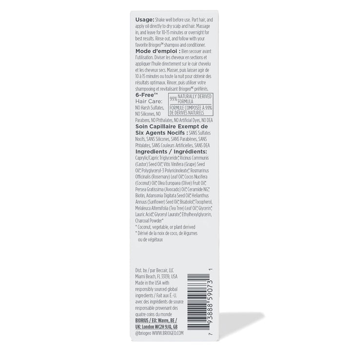 Briogeo Scalp Revival Rosemary Pre-Wash Oil | Moisturizing Scalp Tr...
