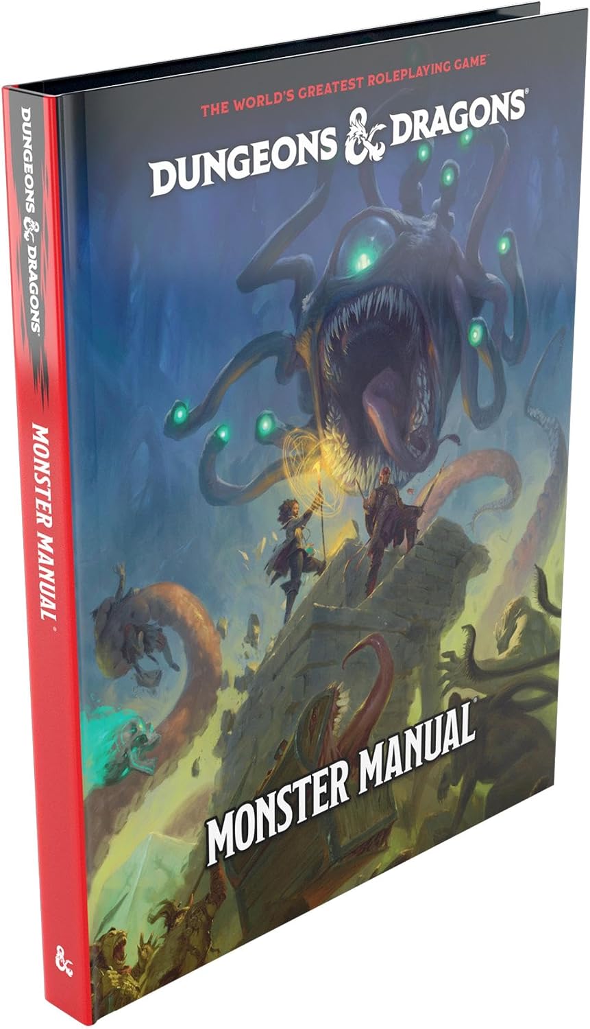 Dungeons & Dragons 2024 Manual de Monstruos (D&D Libro de Reglas Principal)