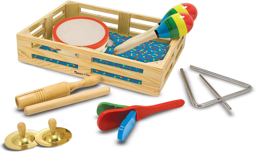Juego musical Band-in-a-Box Clap! Clang! Tap! de Melissa & Doug