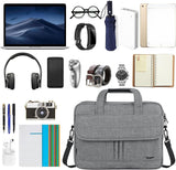 Taygeer Bolsa para laptop para mujeres y hombres, bolsa cruzada de...