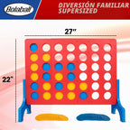 Giant 4 in a Row Game, juego jumbo para interiores y exteriores para la familia
