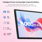 Tablet Android 15 2026, tableta de 10.1 pulgadas con funda a prueba...