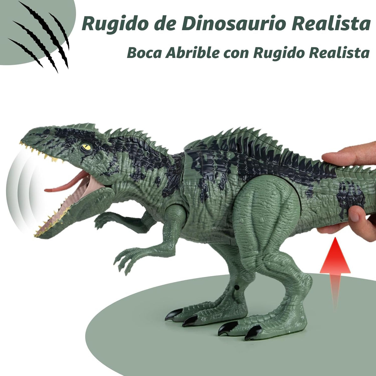 Giganotosaurus Dinosaur Toys para niños 3-5 y 5-7, Figura de acción de dinosaurio