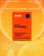 BeMe Multivitaminas líquidas para mujeres, 10.5 Fl Oz, Naranja - Mujer