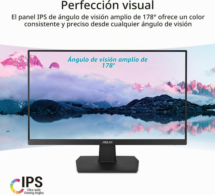 ASUS Monitor de escritorio de 27 pulgadas, Full HD (1920 x 1080), I...