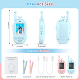 Walkie Talkies de video para niños paquete de 2 walkie
